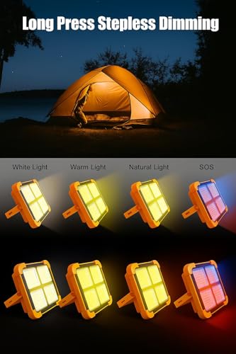 Image of Fire Turtle Rechargeable Camping Lantern (-Solar LED Flood Light)