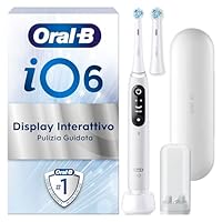 Oral-B Spazzolino Elettrico Ricaricabile iO 6N, Sensore di Pressione, Display Interattivo,...