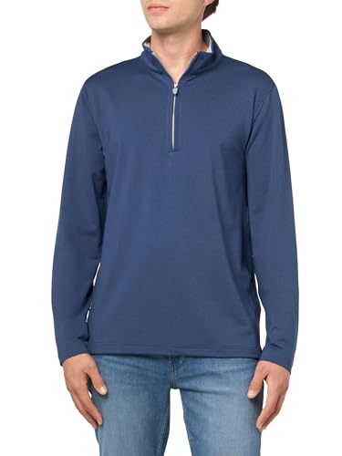 Brooks Brothers KNT Perf Half Zip Sweater idéal pour le bureau et le golf