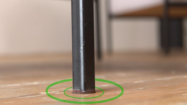 X-Protector 滑り止め家具パッド 36個入り 2.5cm ゴム家具グリッパー ブラック/ブラウン ラバーフィート 家具脚用