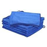 QUARKZMAN 6 Pezze Di Pulizia In Microfibra, 14" X 14" Multifunzionali E Riutilizzabili Per Lavare L