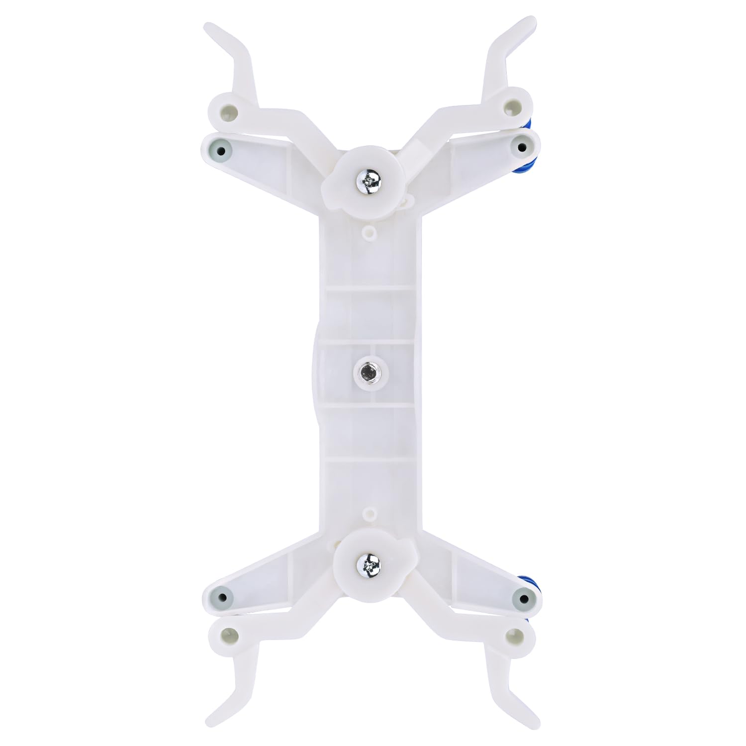 Labasics Morsetto Doppio per Buretta in Plastica, Morsetto per Buretta Regolabile Stile Farfalla con Molla, Accessorio da Laboratorio