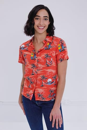 Image of Marvel Spider-Man Matching Family Button Front Hawaiian Shirt