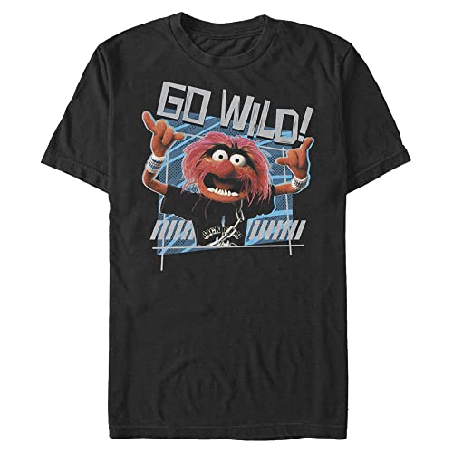 T-shirt Disney Animal Sauvage noir homme 3XL coupe ample confortable
