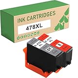 RÉSULTAT PAR PAGE : Cartouche d'encre 478XL, 200 pages / par (couverture à 5 % sur papier A4)
