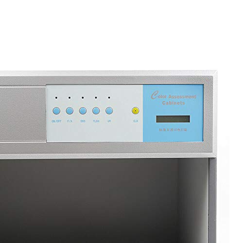 Dnysysj SAPHF5 4 Color Matching Cabinet, 4 Light Sources Color Assessment Cabinet, Lab Color Matching Light Box Tester Machine thumb #7