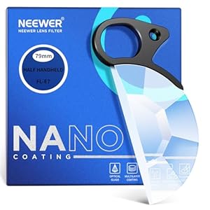 NEEWER 79mm Halbmond Kaleidoskop Prismenlinsenfilter