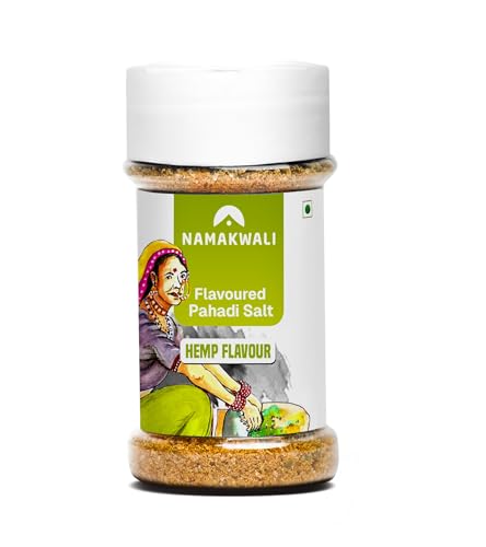 Image of Namakwali Pahadi Salt Hand Grounded On Silbatta (Hemp Flavour), 70 Gram | As Seen on Shark Tank India
