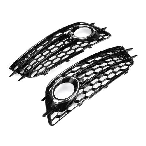 2PCS ԗptgtHOvOJo[ njJtHOvO ƌ݊ Audi A4 B8 S-Lines S4 op[ 2008-2012 8K0807681C 8K0807682C Ή(Chrome)