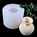 Molde de silicona Shefii para jarrón jarrón yeso moldes de cemento, arcilla...