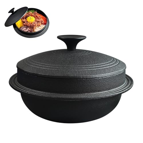Ustensiles de cuisine de rétention de chaleur fonte robuste