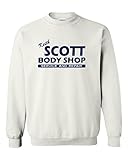 Keith Scott Tree Hill Body Shop Novelty Crewneck Sweatshirt