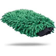 Maxshine Universal Chenille Microfiber Wash Mitt Ultra-Soft Glove with Foam Core & Elastic Cuff Scratch-Free, Lint-Free Safe for Paint & Ideal for Exterior Car Detailing