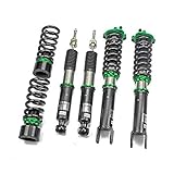 Brightt GSP-MBL-744 Rev9 R9-HS2-129_2 Hyper-Street II Coilover Suspension Lowering Kit, Mono-Tube Shock w/ 32 Click Rebound Setting, compatible with CLS-Class RWD (C219) 2006-11