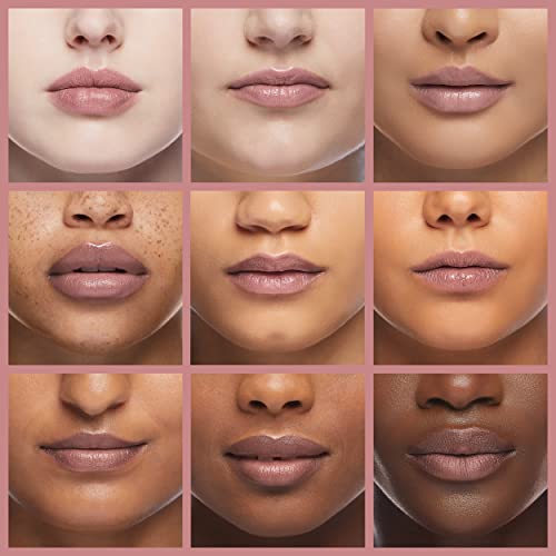 Pure Cosmetics Lip Gloss, Pouty Pink - Hydrating & Ultra-Moisturizing Lip Makeup With Jojoba Oil, Sweet Almond Oil & Vitamin E, Led Applicator With Mirror, Cruelty-Free And Talc-Free #TOP3