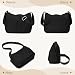 Imagen de JUYANO Bolso Mujer Grande Bolsos Bandolera Mujer Tela Oxford Impermeable Malas Senhora con Múltiples Bolsillos
