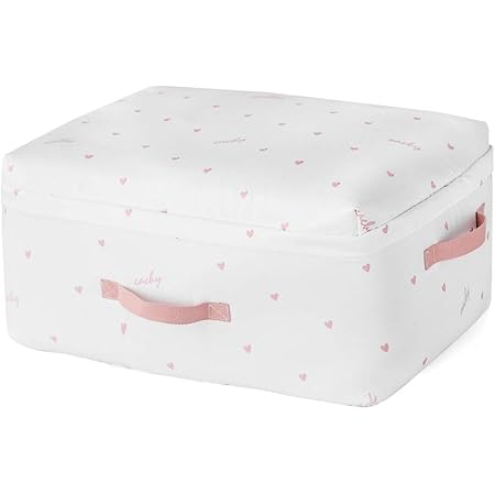 Amazon Neoviva 衣類 収納 袋 タオル 収納袋 収納ケース 可愛い 大容量 持ち手付き 収納バッグ 収納ボックス 防湿 防塵 丸洗い 無臭無毒 L ホワイト 収納ケース ボックス オンライン通販