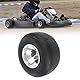 aqxreight 10x4.50-5 Vorderräder Reifen mit Rand 4PR Tubeless Verstärkter Traktionspunktionsnachweis für Drift-Trike Go Kart ATV UTV Golfwagen-Mäher Geeignet