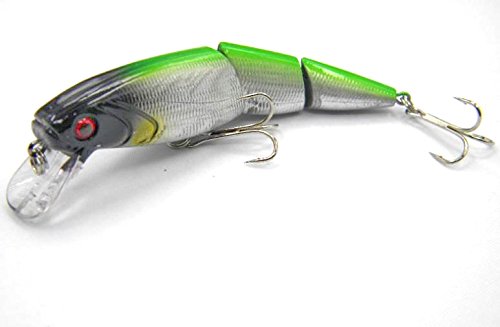 Amazon.co.jp: ASPALAND ジョイントルアー 3連結 8色セット 14cm 14g S