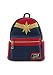 Loungefly Captain Marvel Faux Leather Mini Backpack Standard
