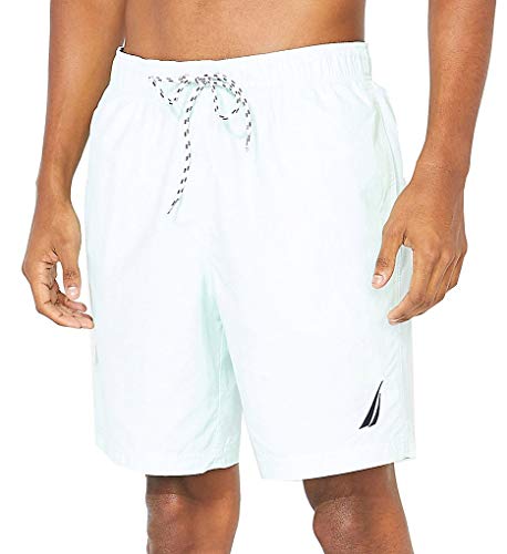 Nautica Solid Quick Dry Swim Trunk Blue 1 MD