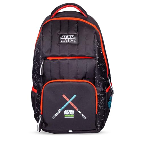 Sac à dos Star Wars Villains sac d'école noir pour fan de la saga