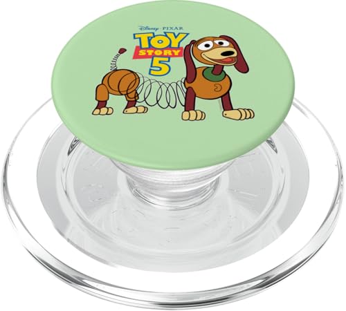 Evita caídas de tu móvil con PopSockets PopGrip para MagSafe de Slinky Dog