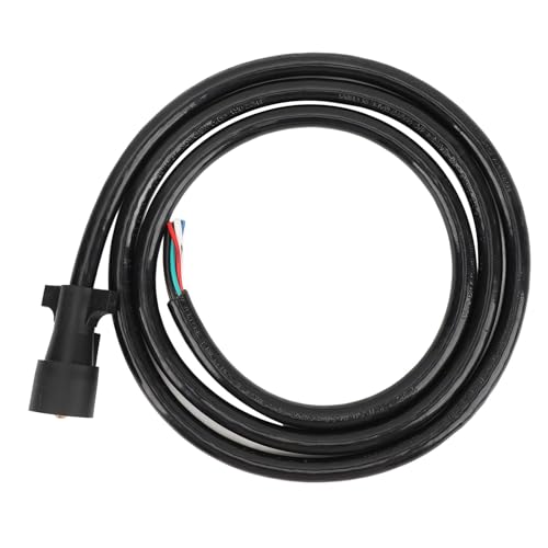 Arnés de cableado para remolque de 7 vías cable de 8 pies impermeable para caravanas y remolques 6