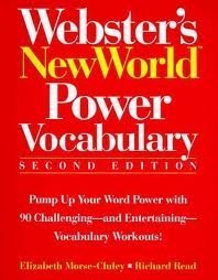 Hardcover Webster's New World Power Vocabulary Book