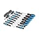 Amazon Basics Schraubendreher-Set, 58 Stück, Präzisions-Schlitze, Kreuzschlitz, Torx, Schwarz