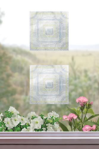 Artscape Blue/Yellow Bird's Eye View Window Deflector 4