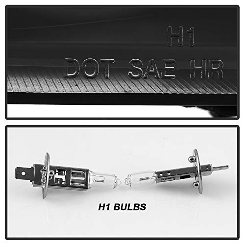 Spyder Auto 5009494 Led Halo Projector Headlights Black/Clear #TOP4