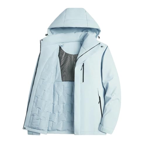 Veste de travail chaude homme avec isolation matelassée hivernale