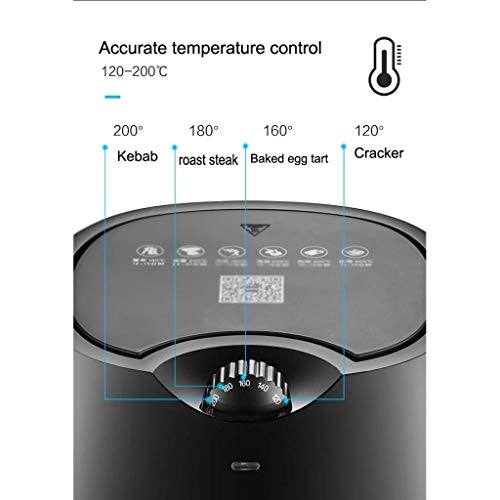 Die Luftfritteuse mit einstellbarer Temperatur-Turmfritteuse verfügt über ein schnelles Luftzirkulationssystem, ölfreies und fettarmes Kochen, Gedenktag 3 Die Luftfritteuse mit einstellbarer Temperatur-Turmfritteuse verfügt über ein schnelles Luftzirkulationssystem, ölfreies und fettarmes Kochen, Gedenktag