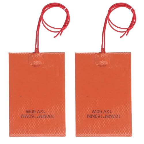 Almohadilla térmica de silicona 60W para calentamiento de tuberías y equipos 4