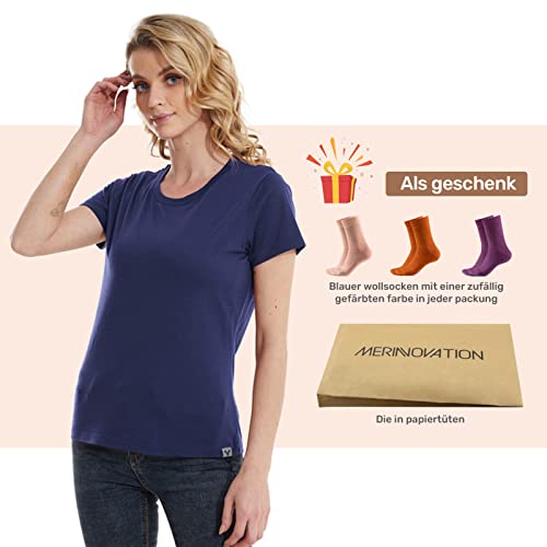 T-shirt laine mérinos femme sans odeur vêtement première couche trekking