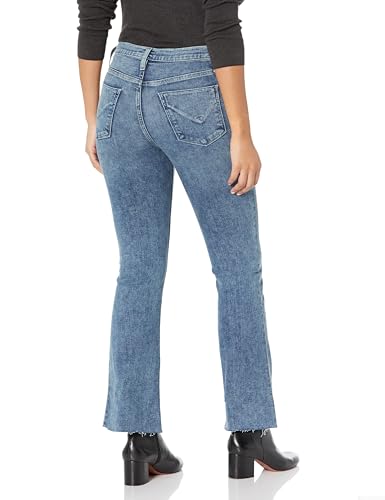 HUDSON Women's Nico Mid-Rise Bootcut Barefoot2