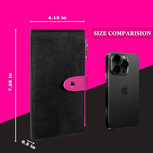 Image of Travelambo RFID Wallet Women Bifold Multi Card Wallet Case with Zipper Pocke Credit Card Holder for Women