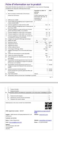 27E1N1600AE - Monitor QHD da 27 pollici, altoparlante regolabile in altezza (2560x1440, 100Hz, HDMI 1.4, USB-C (65W PD), Hub USB) Nero - Monitor - Immagine 7
