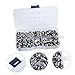VILLFUL 180pcs Countersunk Washers Stainless Steel Gasket Assortment for Robotics and Industrial Use Cup-Shaped Hollow Design Finish