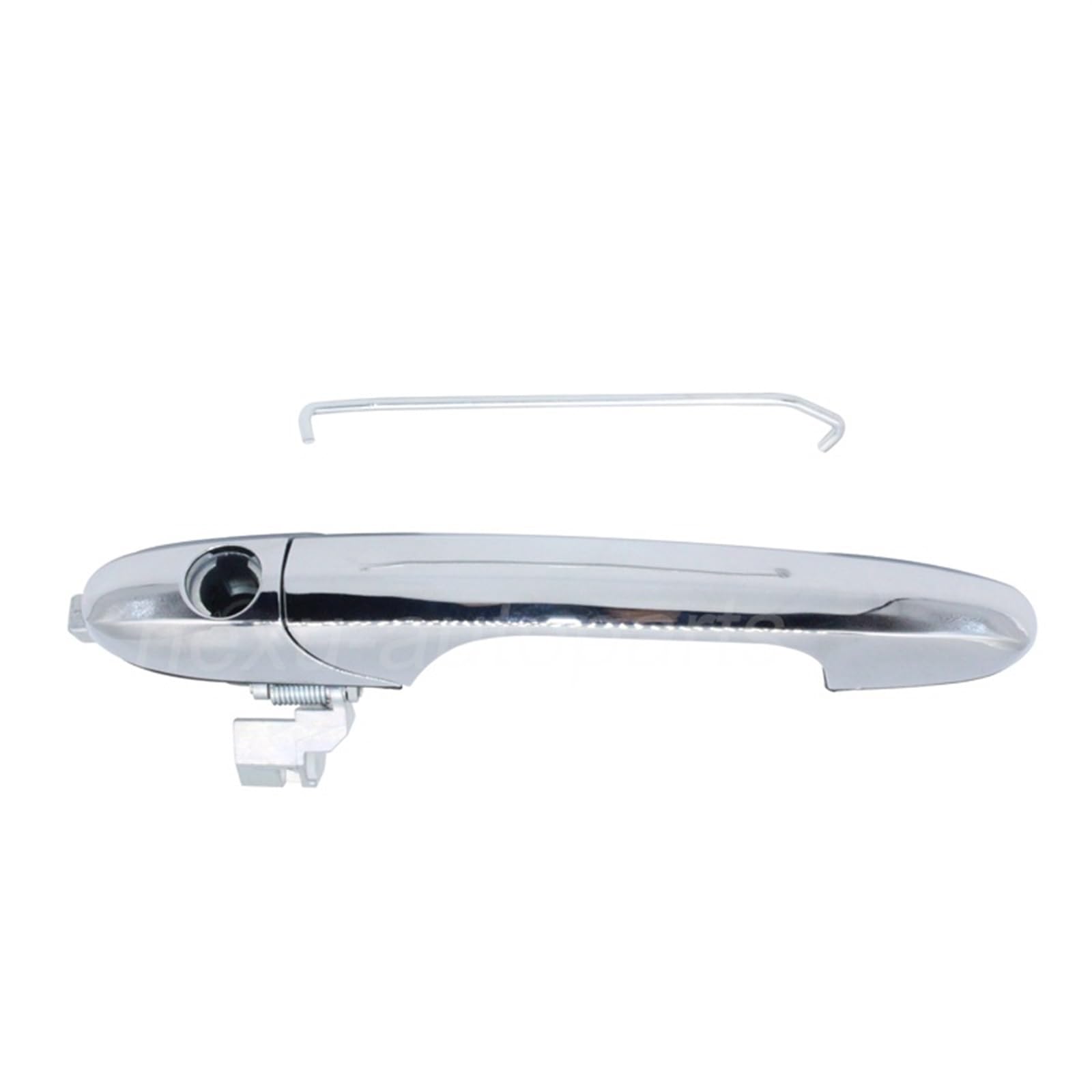 Hguvsjd Left With Hole Car Exterior Door Handles For Fiat 500 2007-2020 735592028 735451696 Left Driver Side Door Handle With Chrome(Left With Hole)