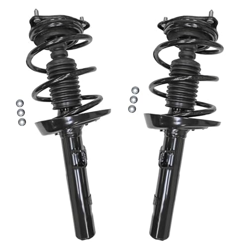 Image of Detroit Axle - 6pc Struts Shocks Kit for 2016-2021 Honda Civic, 2019-2022 Insight, 2 Front Struts with Coil Spring 2 Rear Shock Absorbers 2 Rear Sway Bars Replacement Suspension Kit