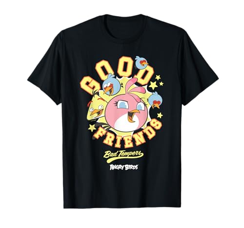 Angry Birds Good Friends Bad Tempers Stella T-Shirt