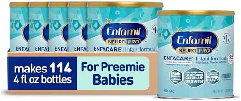 Enfamil NeuroPro EnfaCare High Calorie Premature Baby Formula,13.6 Oz, 6 CT
