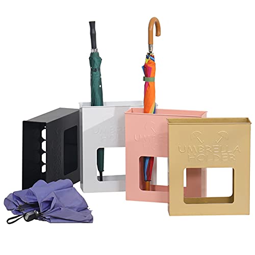 Porte-parapluie avec bac amovible anti-flaque pour entrée propre et organisée