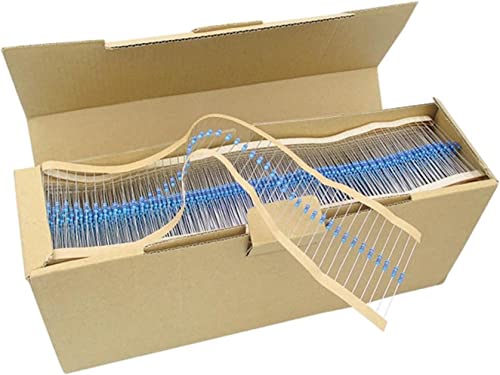 640個 64値 1R - 10MR 1/6W 1% 金属膜抵抗器 アソートキットセット 抵抗器交換用抵抗器