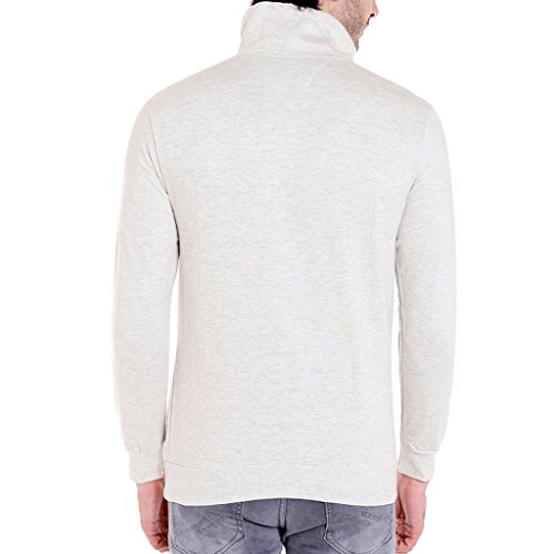 Image of Campus Sutra Men' Regular Fit Sweatshirt with Hoodie for Winter Wear | Full Sleeve |Cotton Sweatshirt | Casual Sweatshirt for Men | Western Stylish Sweatshirt for Men