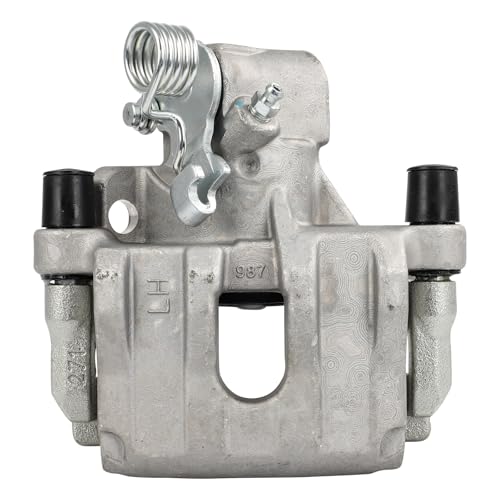 Image of 19B6284B Rear Left Disc Brake Caliper Assembly w /Bracket