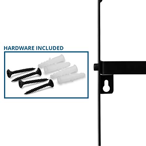 Sorbus Mug Rack Cup Holder - Wall Mounted Home Storage Mug Hooks With 6-Tier Display Organizer For Coffee Mugs, Tea Cups, Mason Jars, And More – Holds 27 Mugs – Black Metal (Large) #TOP5