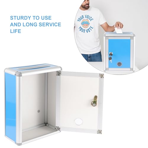 Boîte à suggestions murale avec serrure gain de place - 4